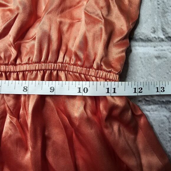 Twelfth Street By Cynthia Vincent 100% Silk Slip A Line Dress Size Small - Picture 10 of 13